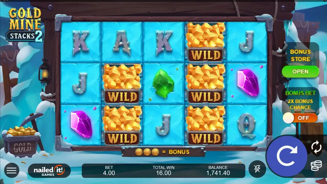 Gold Mine Stacks 2 Slot Demo