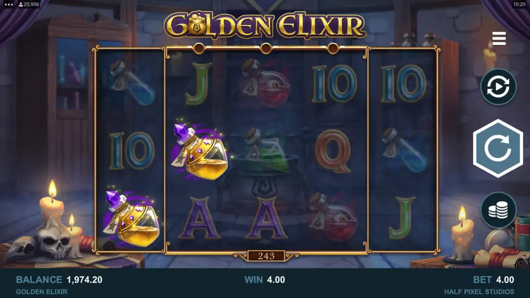 Golden Elixir Slot Demo