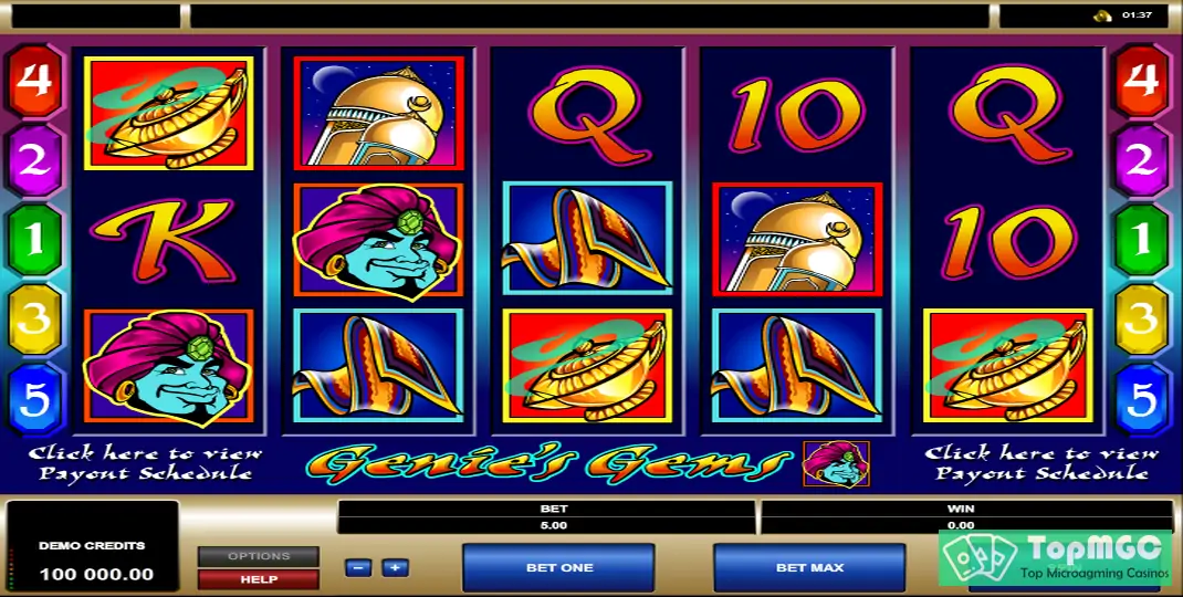 Golden Goose - Genie's Gems Slot Demo