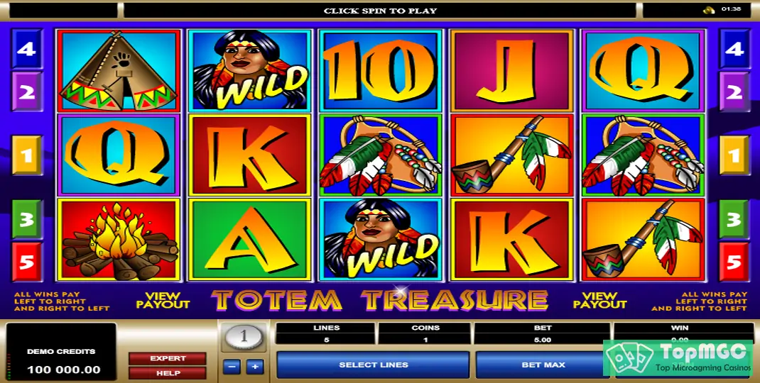 Golden Goose - Totem Treasure Slot Demo