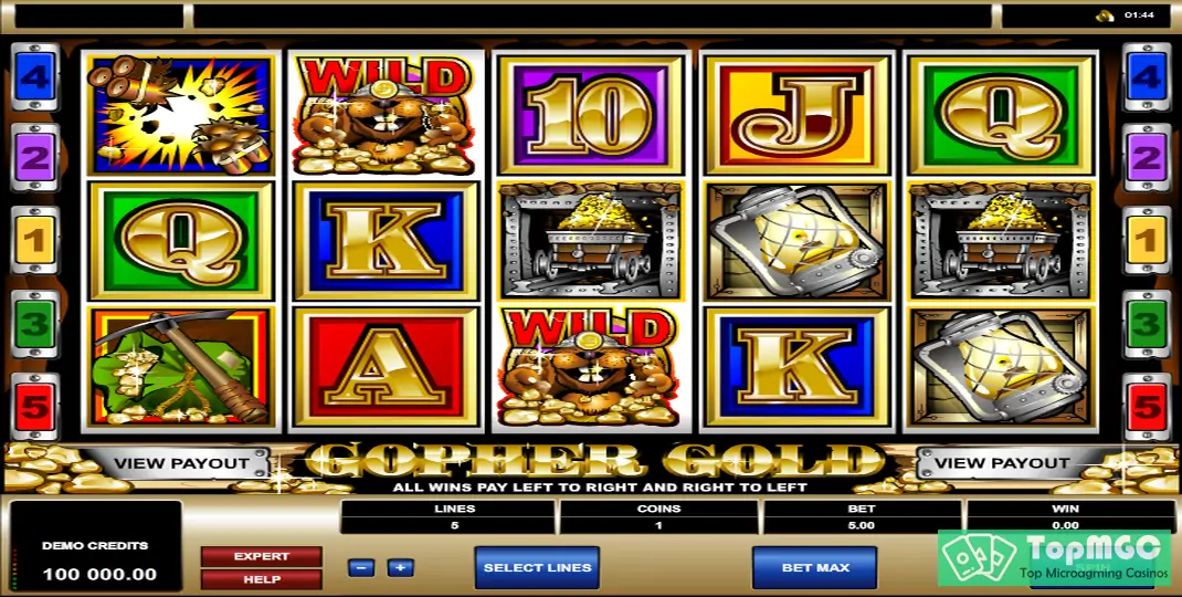 Gopher Gold Slot Demo