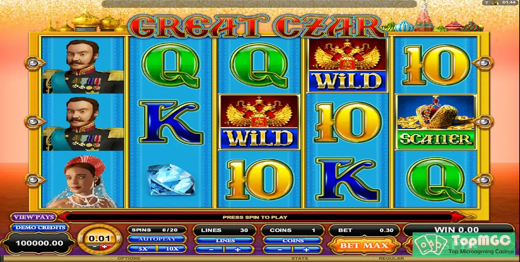 Great Czar Slot Demo