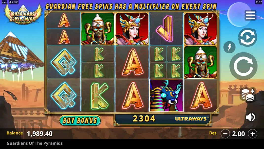 Guardians of the Pyramids Slot Demo