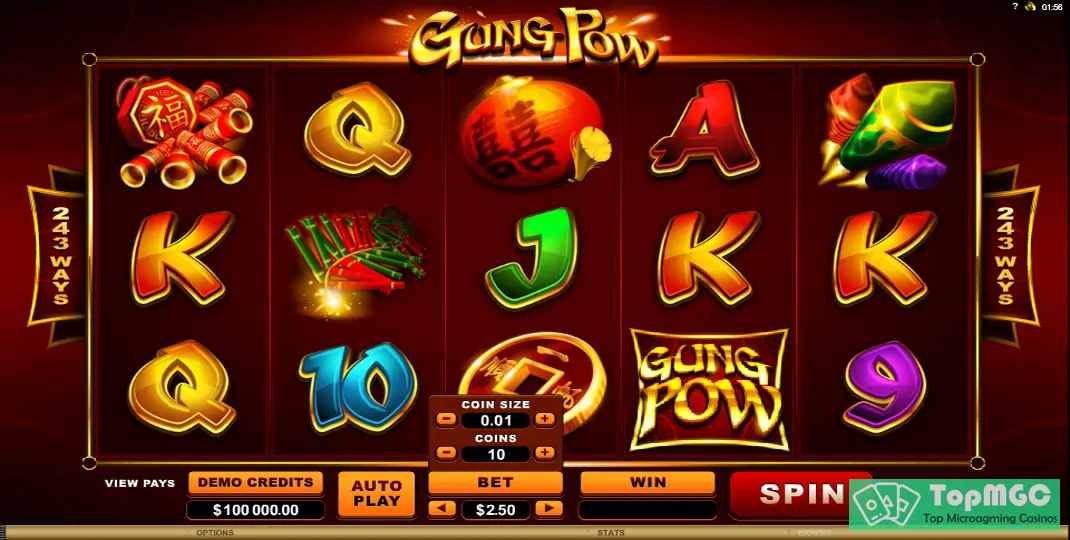 Gung Pow Slot Demo