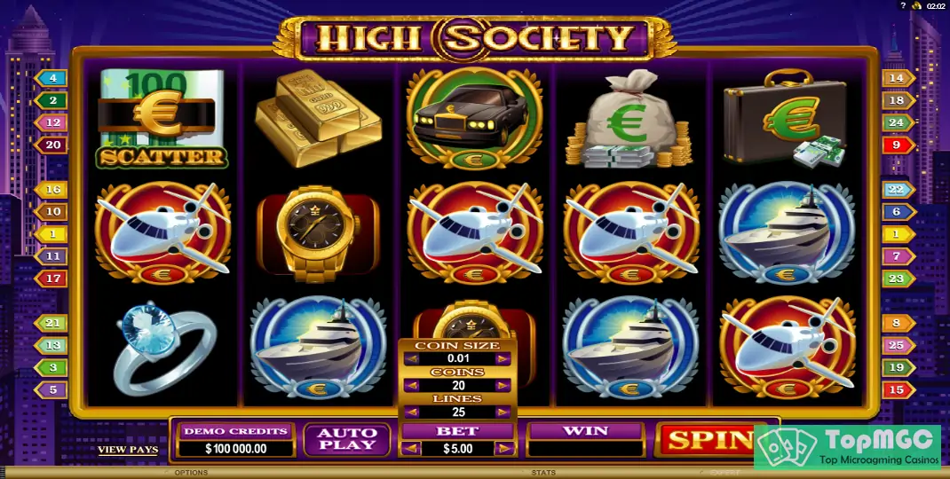 High Society Slot Demo