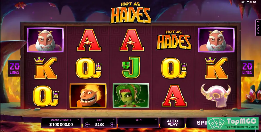 Hot As Hades Slot Demo