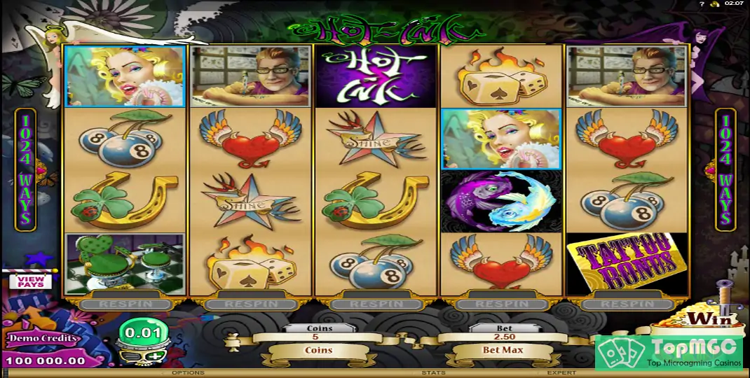Hot Ink Slot Demo