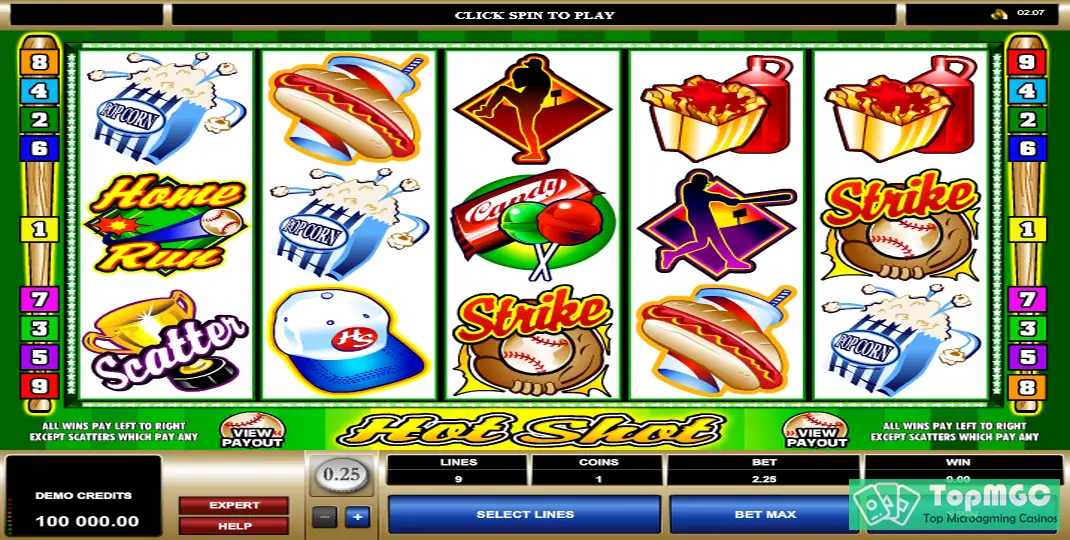 Hot Shot Slot Demo