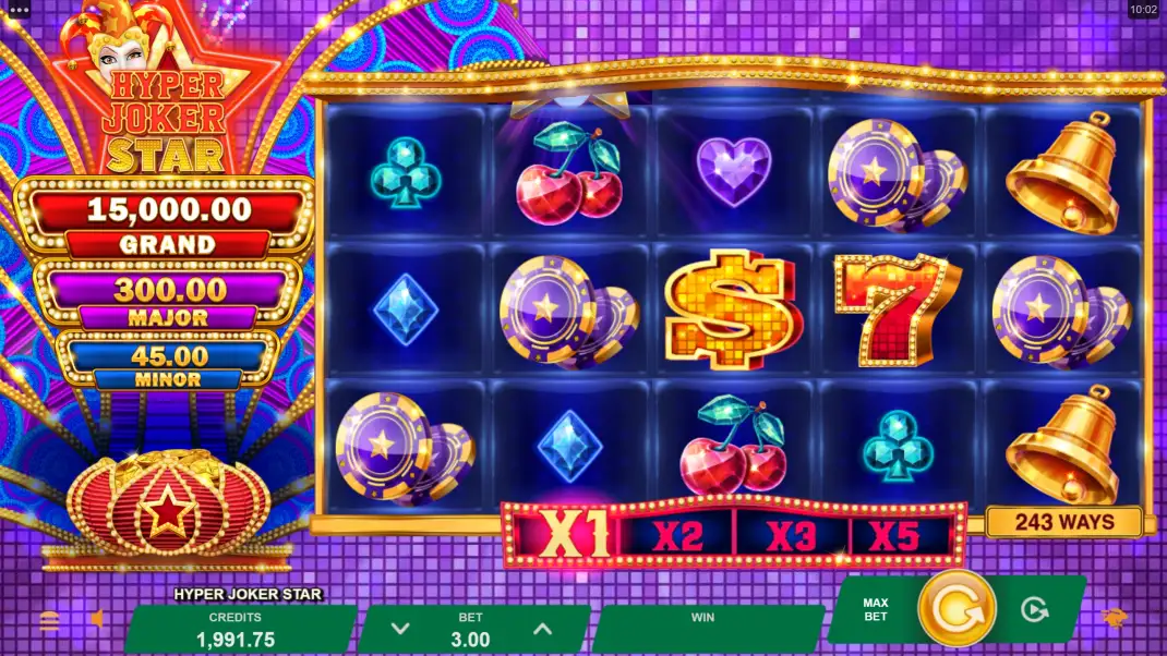 Hyper Joker Star Slot Demo