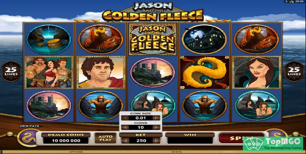 Jason and the Golden Fleece Slot Demo