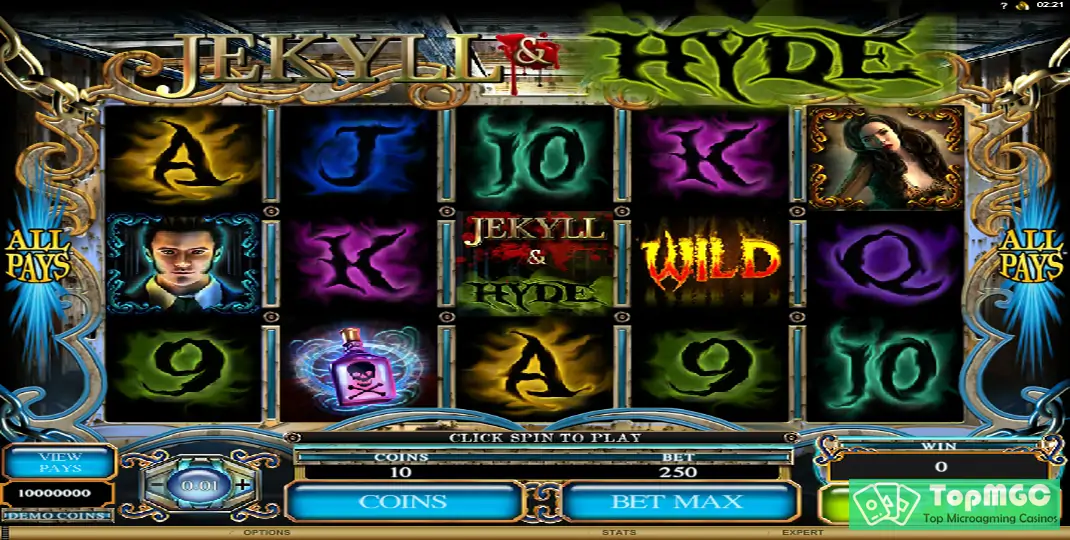 Jekyll & Hyde Slot Demo