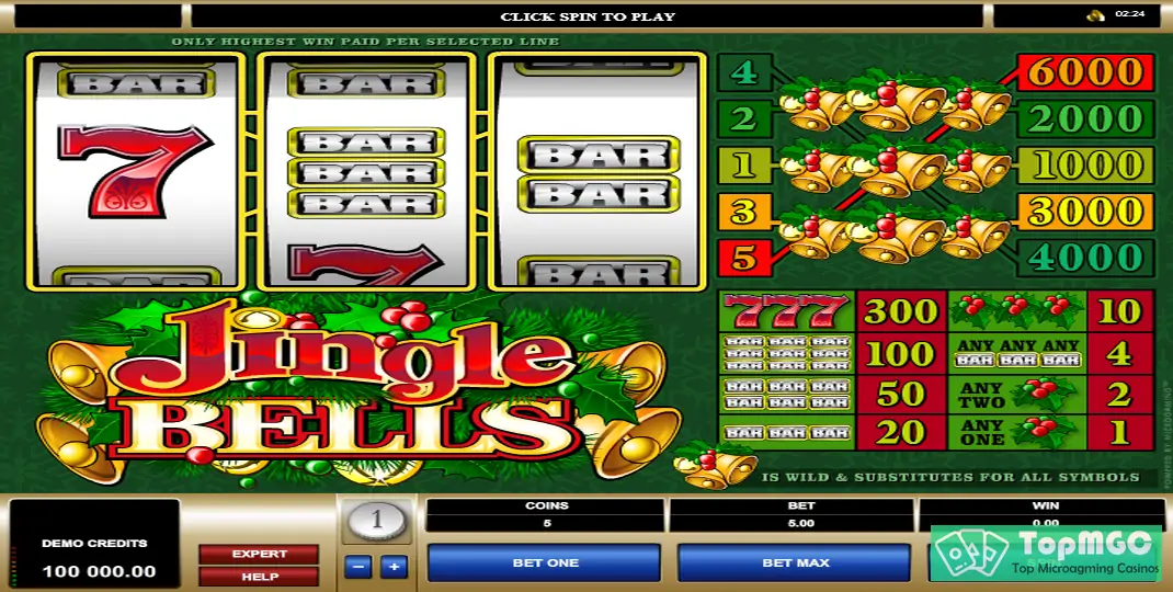 Jingle Bells Slot Demo