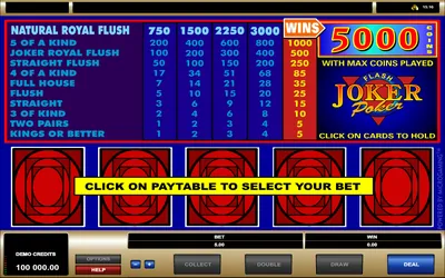 Joker Poker Small Image