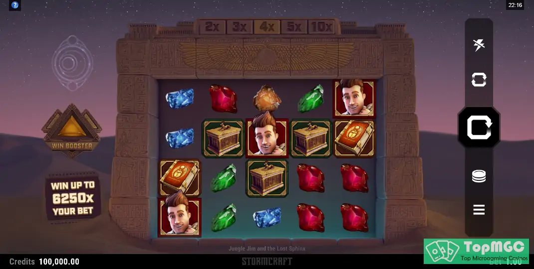 Jungle Jim and the Lost Sphinx Slot Demo