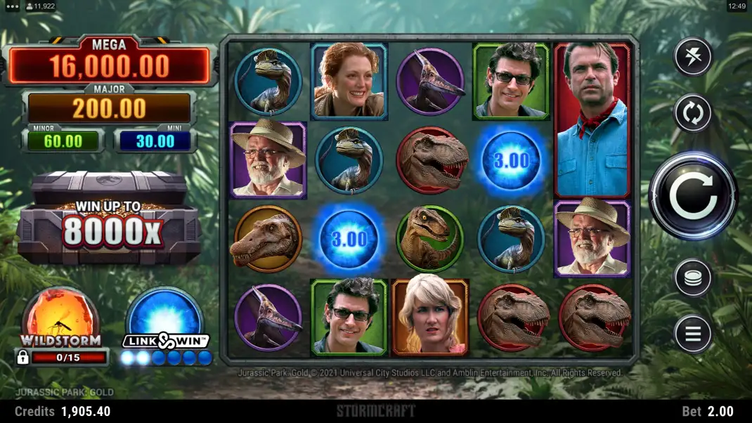 Jurassic Park Gold Slot Demo