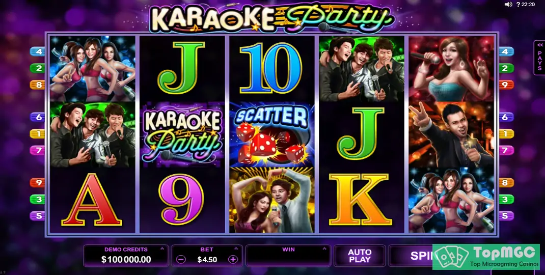 Karaoke Party Slot Demo