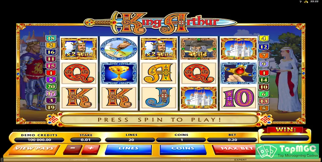 King Arthur Slot Demo