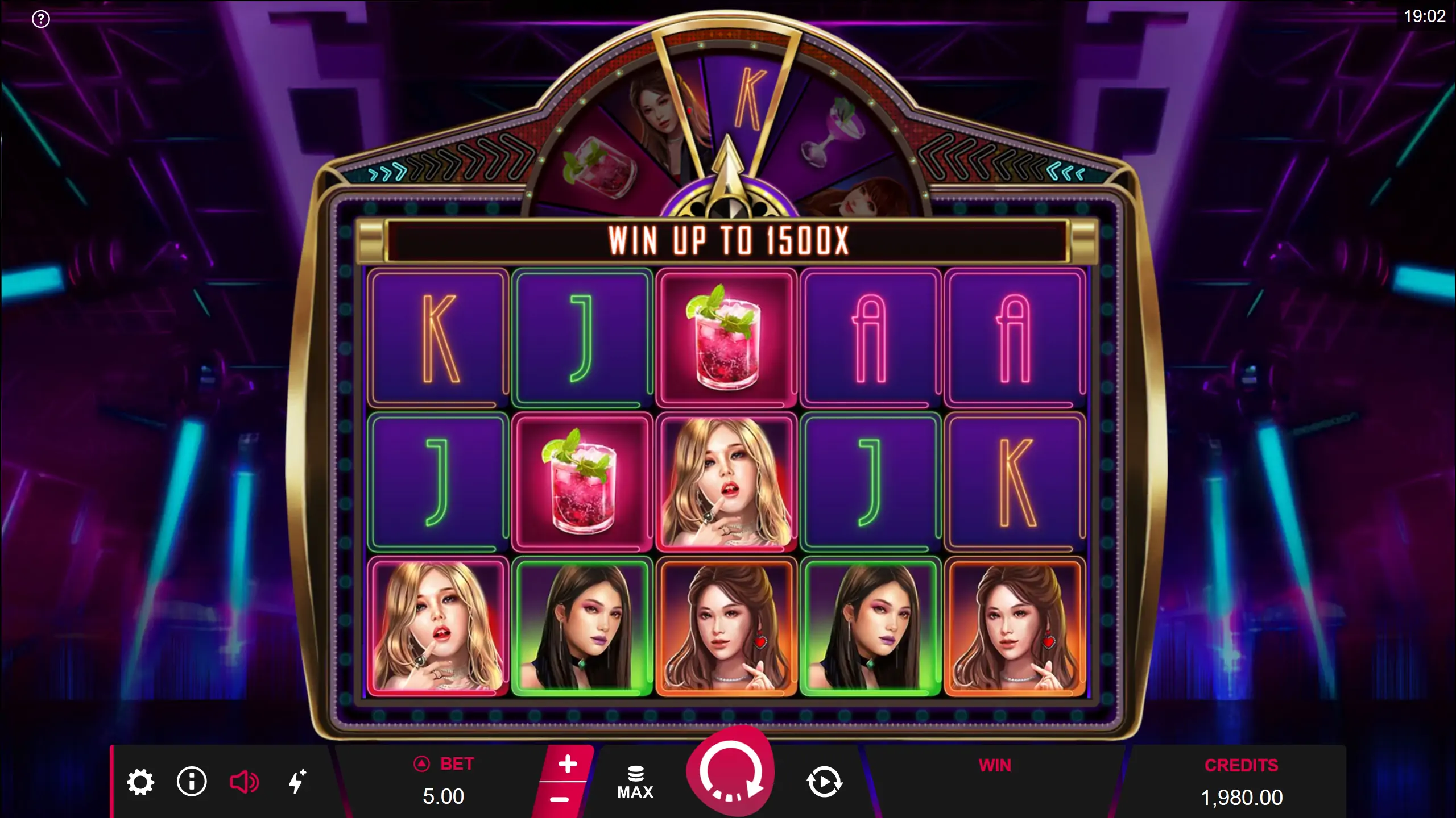 Ladies Nite 2: Turn Wild Slot Demo