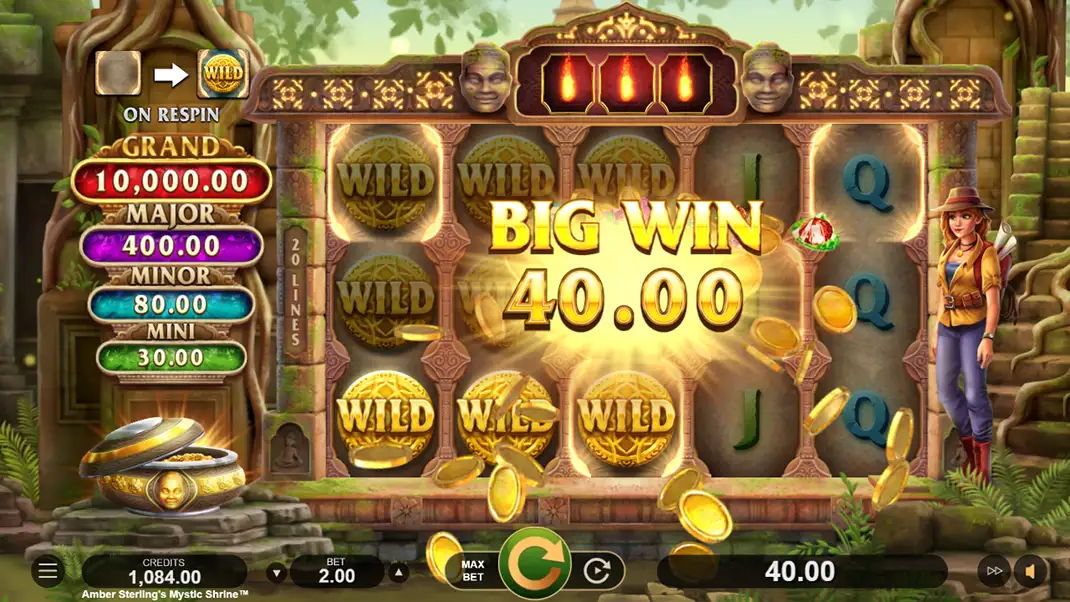 Amber Sterlings Mystic Shrine Slot Demo