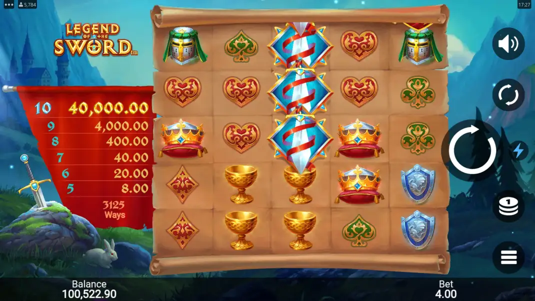 Legend of the Sword Slot Demo