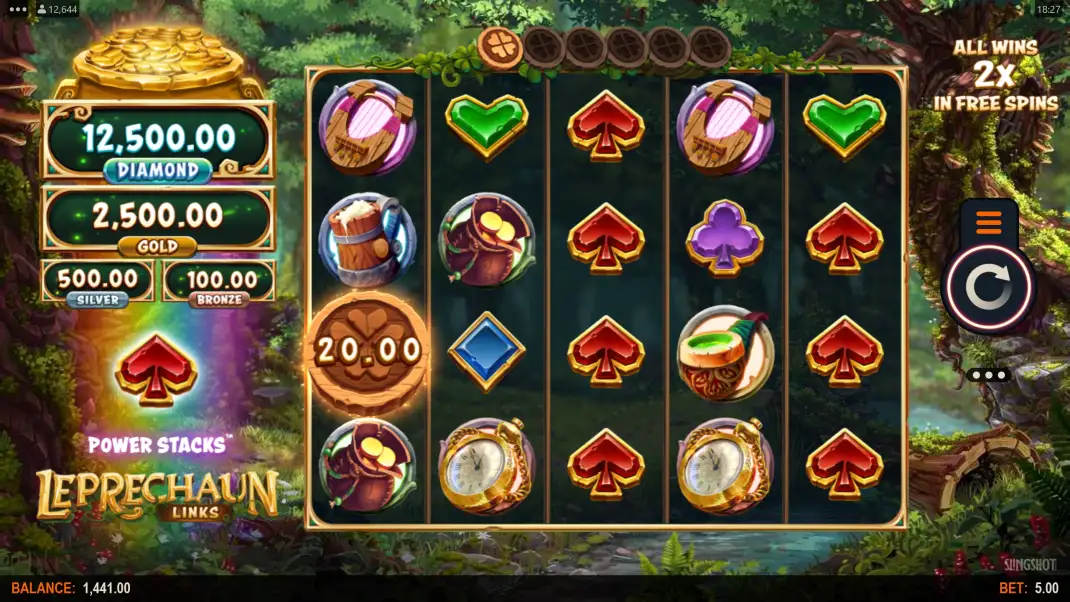 Leprechaun Links Slot Demo