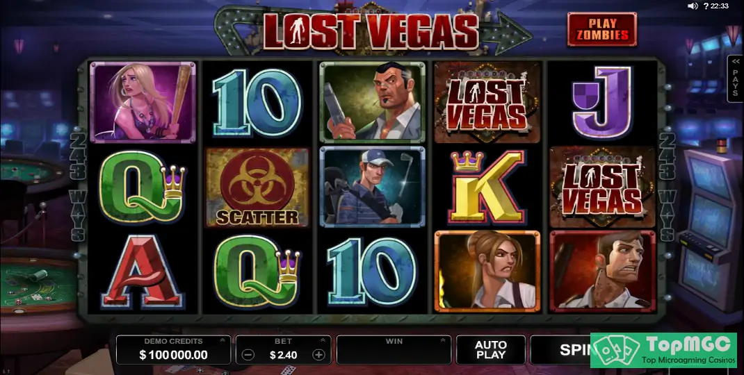 Lost Vegas Slot Demo