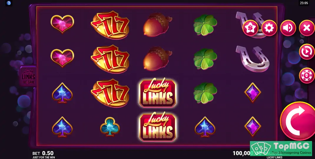 Lucky Links Slot Demo