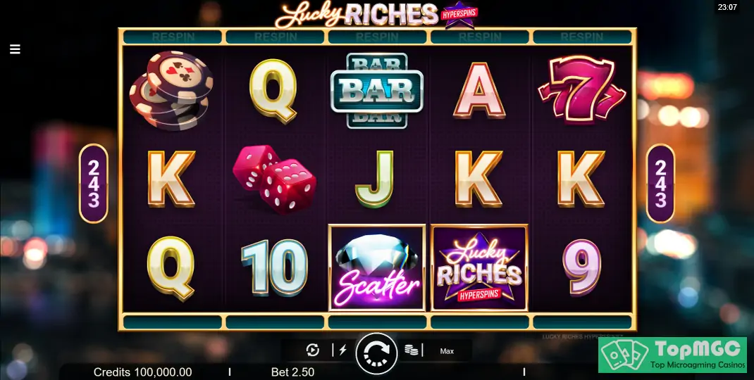 Lucky Riches Hyperspins Slot Demo