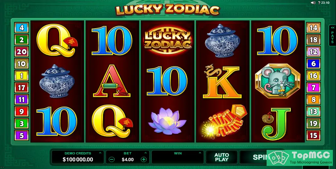 Lucky Zodiac Slot Demo
