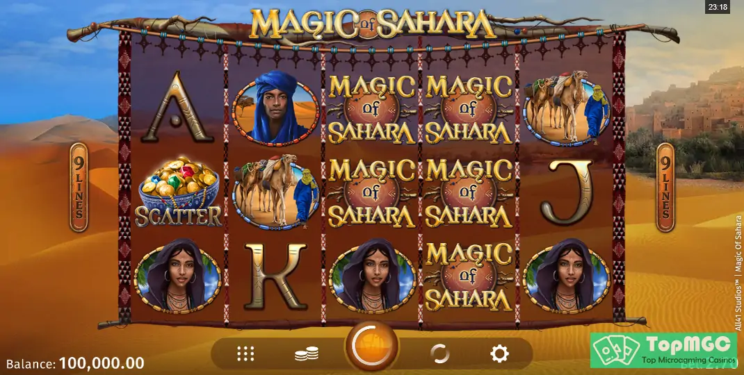 Magic of Sahara Slot Demo