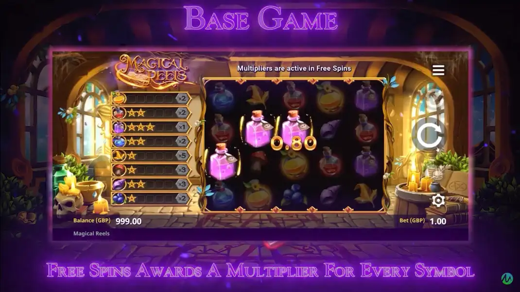 Magical Reels Slot Demo