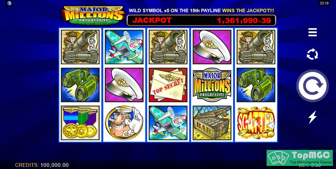 Major Millions Slot Demo