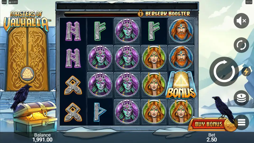 Masters of Valhalla Slot Demo