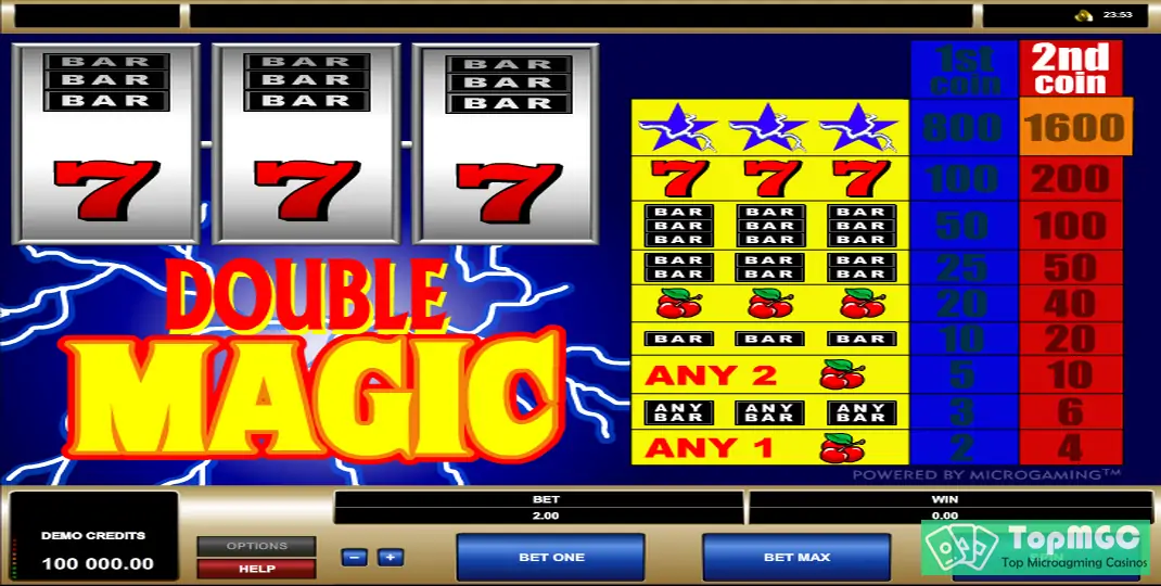 MegaSpin Double Magic Slot Demo