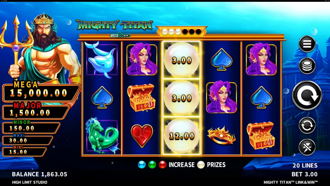 Mighty Titan: Link & Win Slot Demo