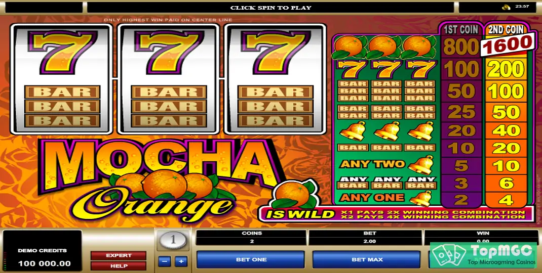 Mocha Orange Slot Demo