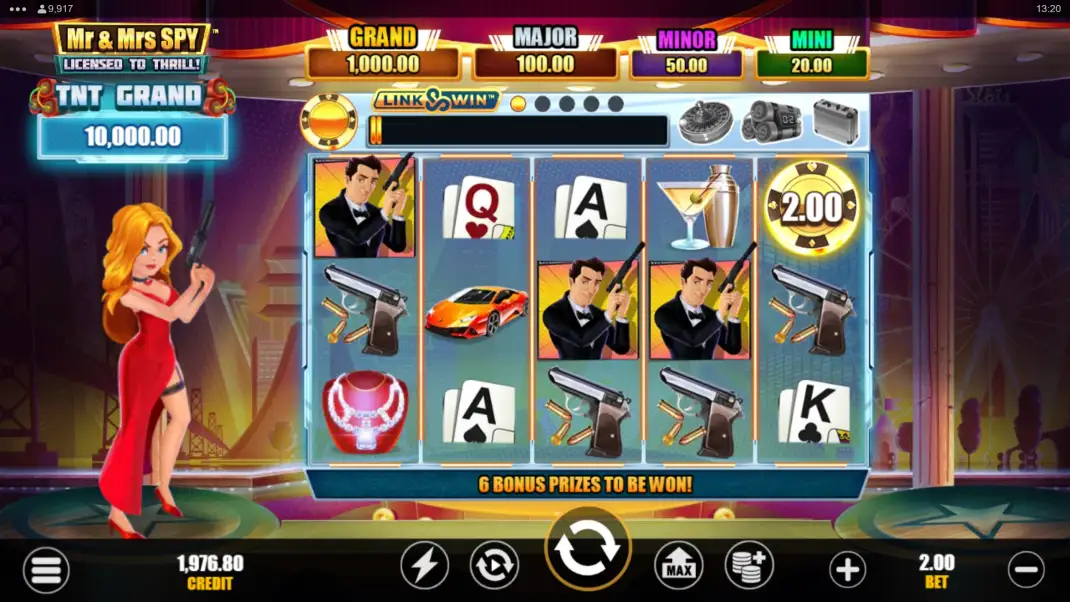 Mr and Mrs Spy Slot Demo