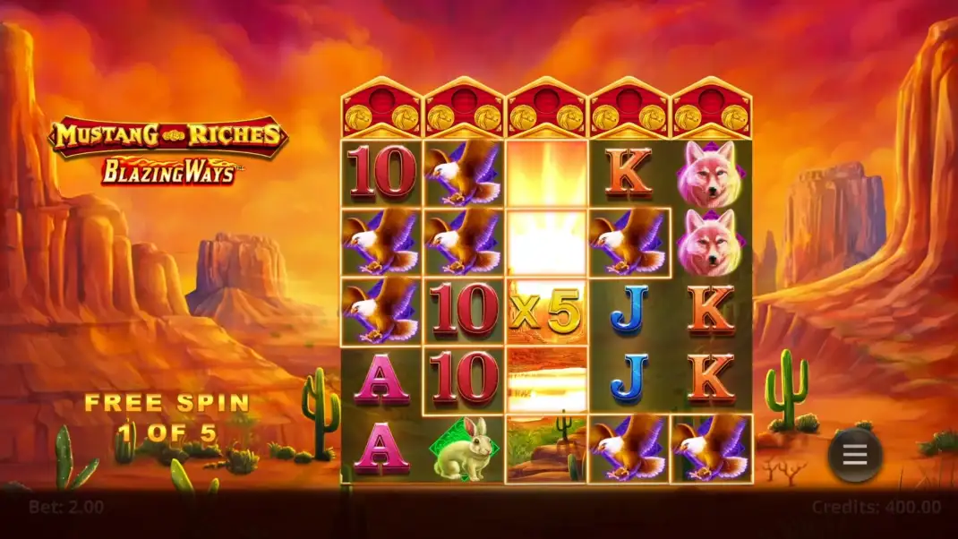 Mustang Riches Slot Demo