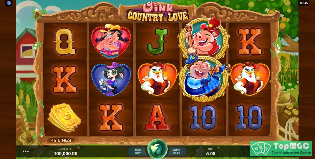 Oink Country Love Slot Demo
