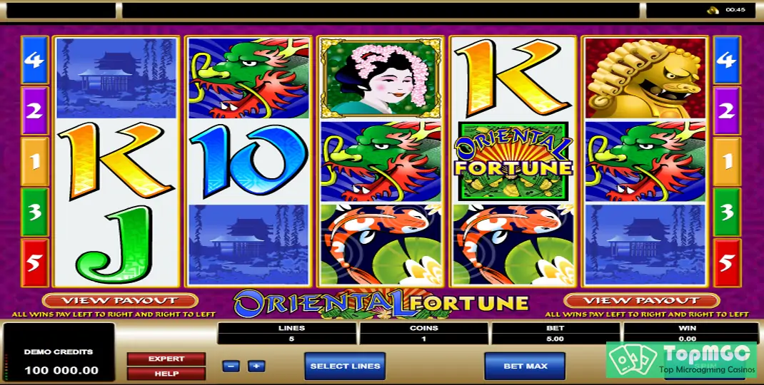 Oriental Fortune Slot Demo