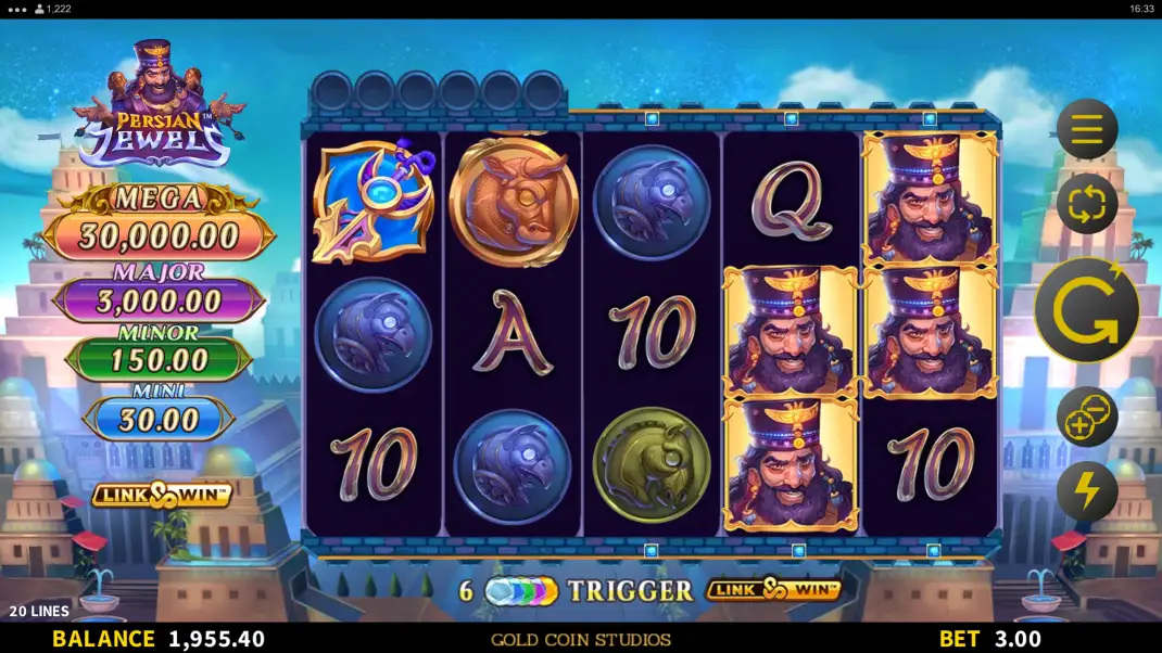 Persian Jewels Slot Demo