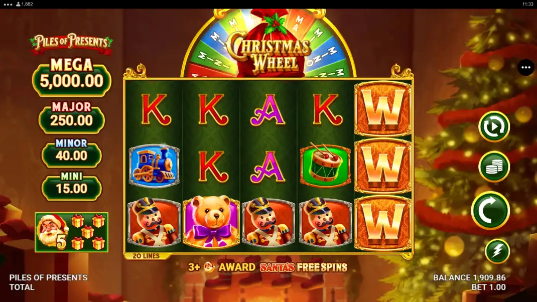 Piles of Presents Slot Demo