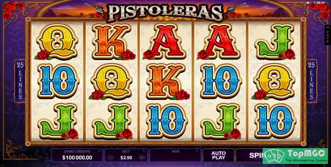 Pistoleras Slot Demo