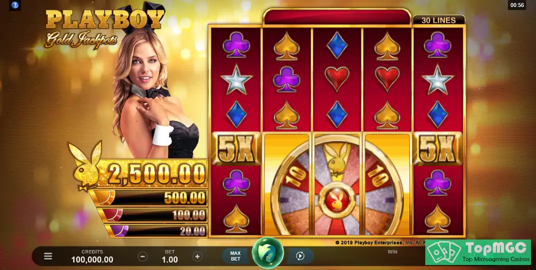 Playboy Gold Jackpots Slot Demo