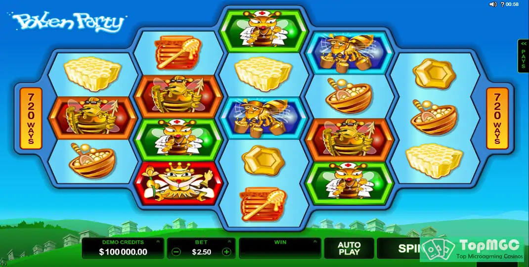 Pollen Party Slot Demo
