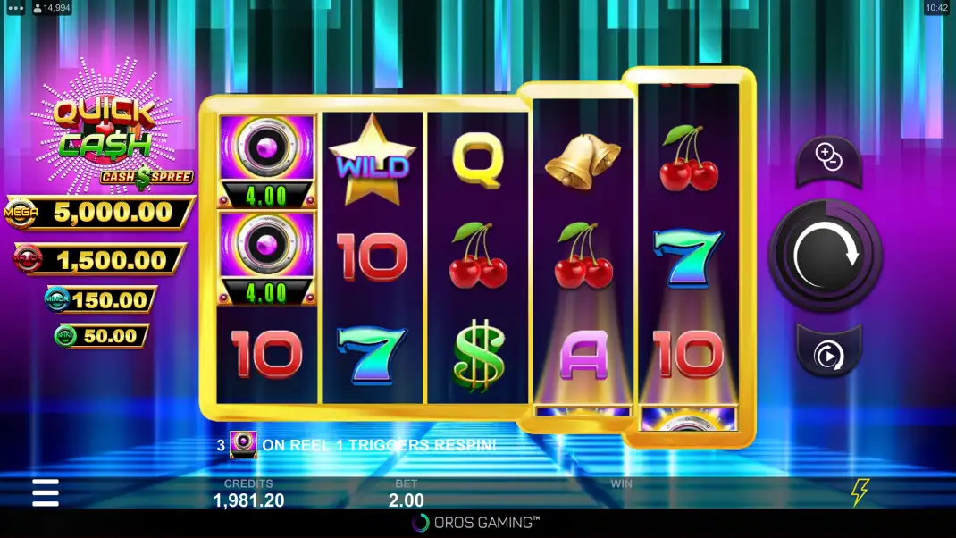 Quick Cash Slot Demo