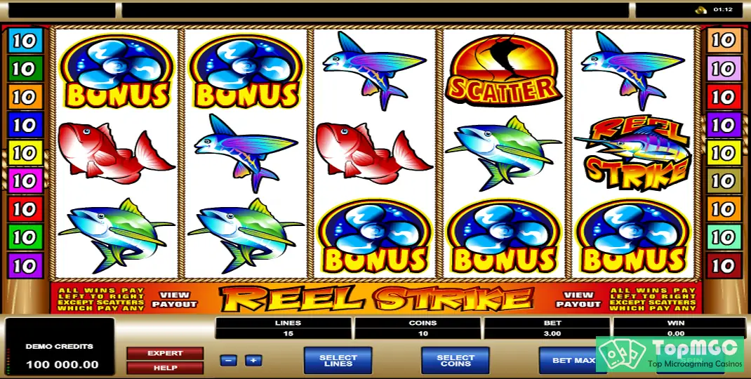 Reel Strike Slot Demo