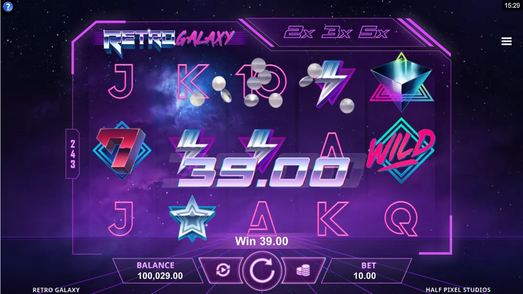 Retro Galaxy Slot Demo