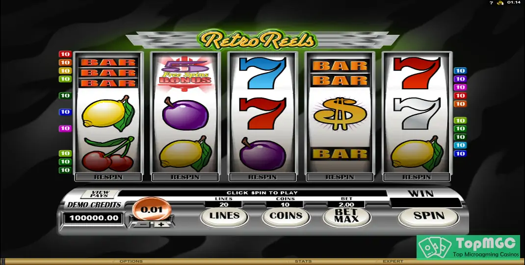 Retro Reels Slot Demo