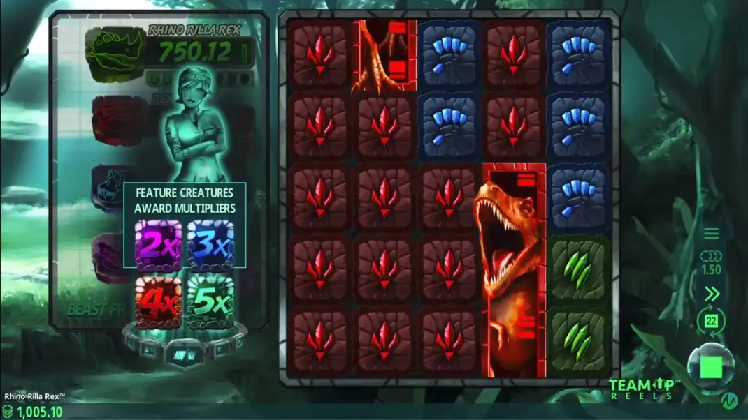 Rhino Rilla Rex Slot Demo